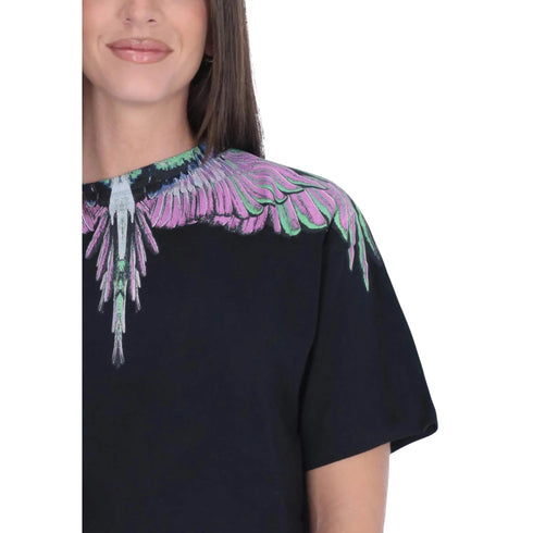T-shirt Donna in cotone, dal fit regolare, con grafica